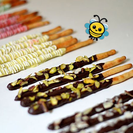 Biet hittar godis på Gatufesten